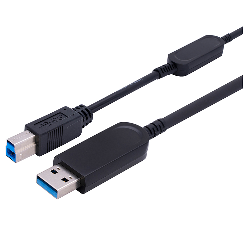 USB 3.1 AM到BM主动光缆向后兼容