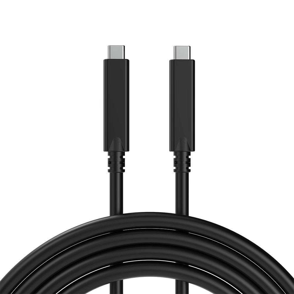 USB4 Gen 3×2 Type C 至 Type C AOC 40Gbps（数据+TB+PD）- 10M