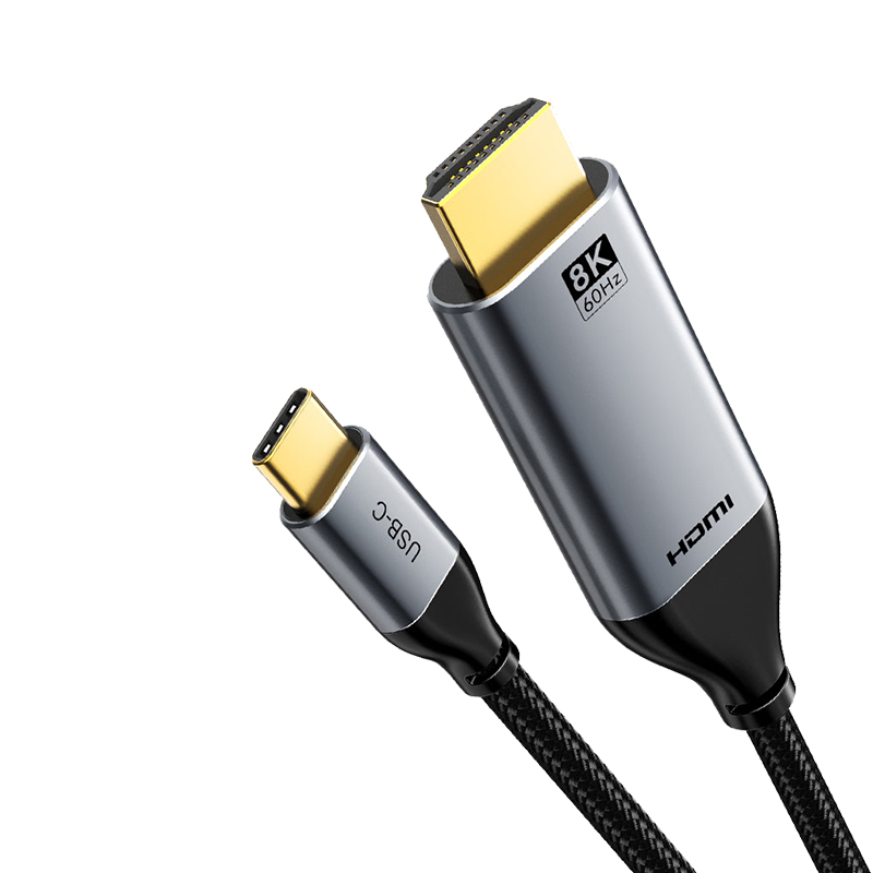 8K 60Hz USB Type C转HDMI 2.1电缆