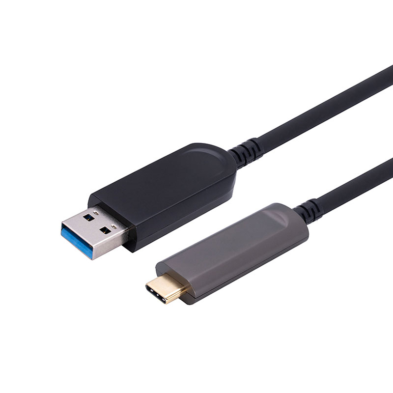 USB 3.1 AM转USB-C活动光缆向后兼容