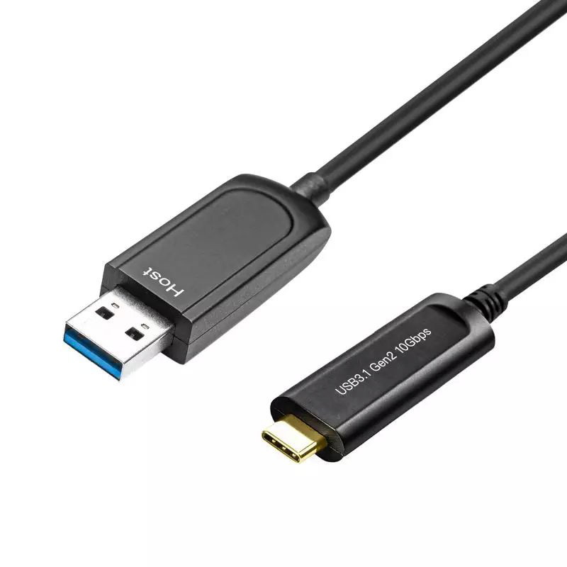 USB 3.1 AM转USB-C活动光缆向后兼容