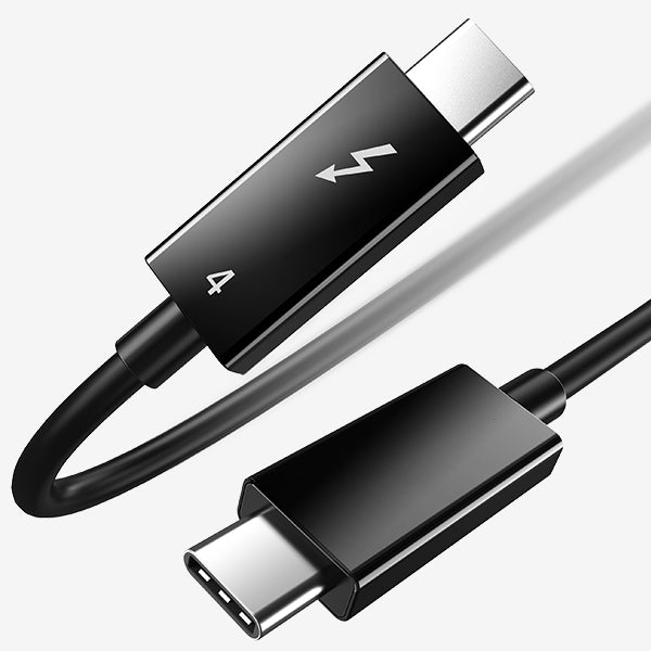 英特尔认证Thunderbolt 4电缆USB C至USB C 8K 60Hz