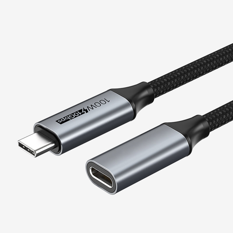 3.1 Gen 2 USB-C公对母延长线